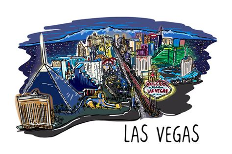 Las Vegas Drawing At Getdrawings Free Download