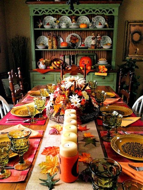 Beautiful Thanksgiving Dining Room Pictures, Photos, and Images for