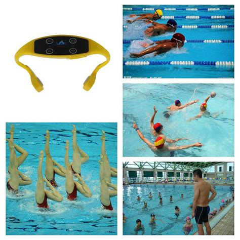 Underwater Sports Bone Conduction Headphone Fm Transmitter