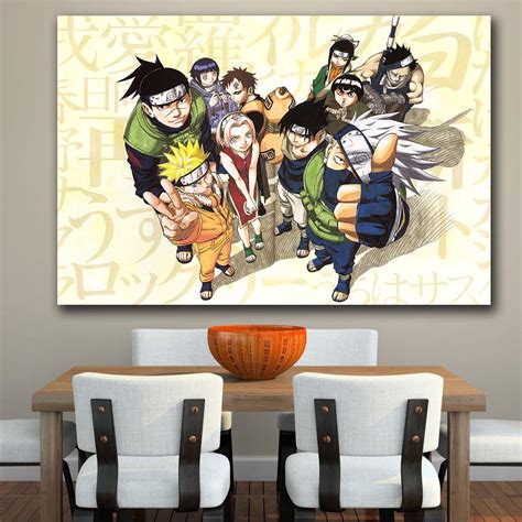 Wall Art Canvas Hd Anime Naruto Crossover Poster Print Hot Anime Wall