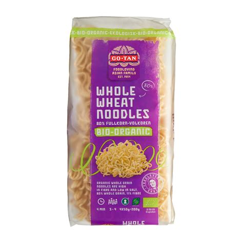Go Tan Noodles Whole Wheat Bio Zak 200 Gram Sligronl