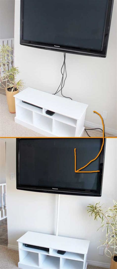 2 Clever Idea To Hide Wire Clutter In A Shower Curtain Rod Easy