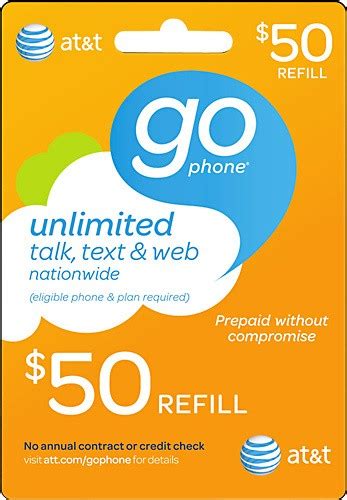 Maybe you would like to learn more about one of these? AT&T GoPhone $50 Prepaid Wireless Airtime Card Multi AT&T - Best Buy