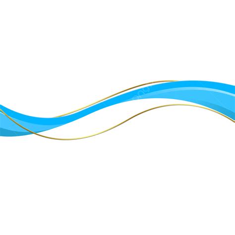 Blue Line Shape Curve Shape Curve Abstract Png Transparent Clipart
