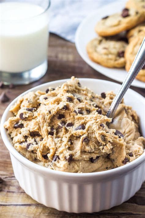 Edible Cookie Dough - Made without Eggs & 100% Safe to Eat!