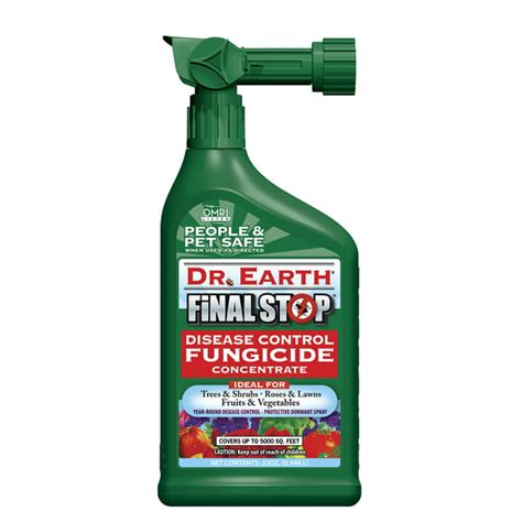 Dr Earth Final Stop Disease Control Fungicide 32 Oz Rts