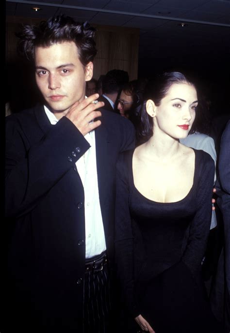 Johnny Depp And Winona Ryder In 1990 Favorite Actors Pinterest