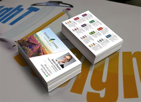 Young living business cards unique designs best young living. How to order Young Living Business Cards for Distributor ...