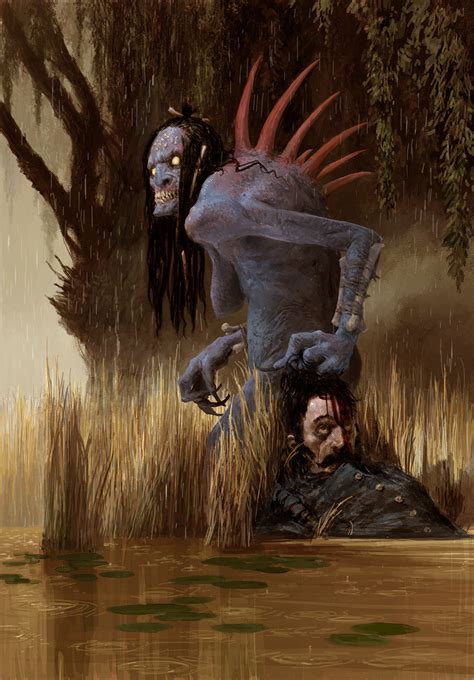 Artwork Water Hag The Witcher 3 Cd Projekt Red Cook And Becker