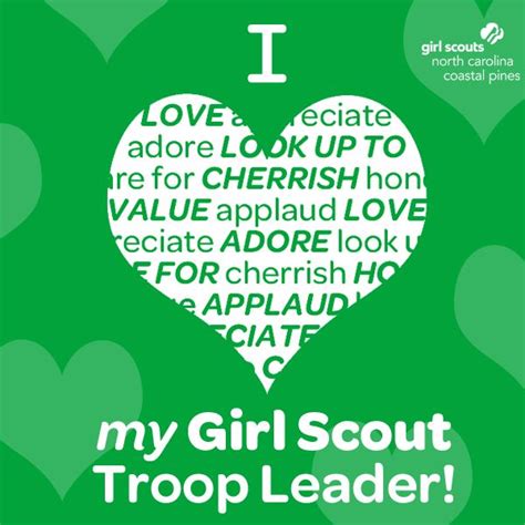 Its National Girl Scout Leader Day A Big Thank You To All Our Leaders