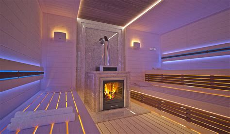 Vicworkstudio Impressive First Class Sauna Interior In