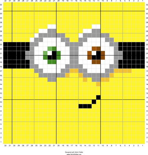 Pixel Art Minion Bob