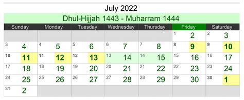 Awasome Kalender 2022 Bulan Juli Lengkap Dengan Hijriyah References