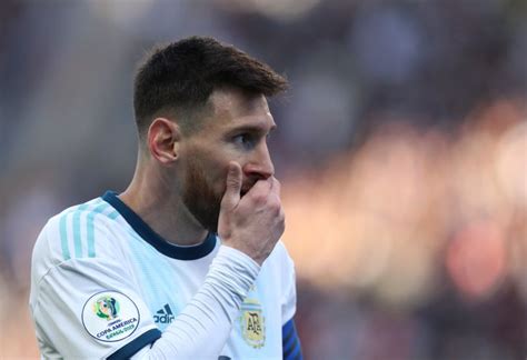 Esportes Messi é Suspenso Pela Conmebol E Fica Três Meses Sem Jogar