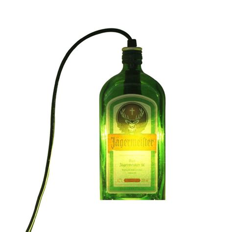 Jagermeister Liquor Bottle Hanging Pendant Light Lamp Jager 750ml