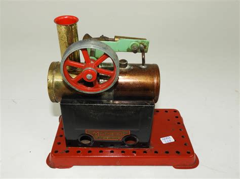 Murrays Auctioneers Lot Stationary Steam Engine Toy Mm