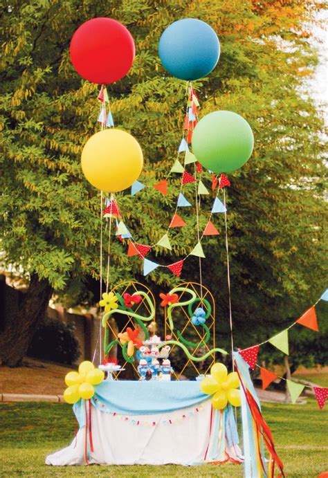 Colorful And Fun Balloon Themed Party Party Balloons Birthday Party