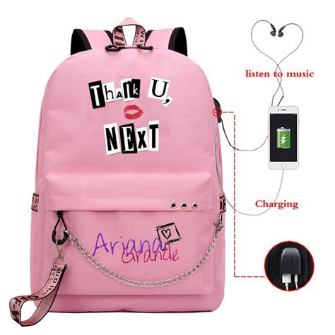 Ariana Grande Backpack Fast And Free Worldwide Shipping