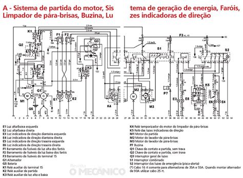 Eletricidade Esquemas Elétricos Do “mercedinho” Revista O Mecânico