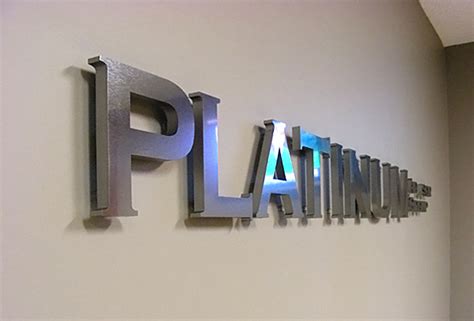 Office Signs 3d Signs Metal Sign Idea Platinum Artsigns