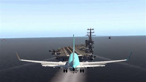 Landing Airplanes On Carrier Youtube