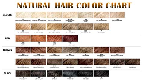 The Insider Secret On Natural Hair Color Chart Uncovered
