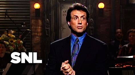 Sylvester Stallone Monologue Saturday Night Live Youtube