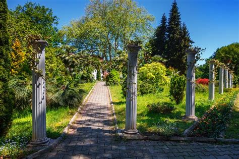 The Batumi Botanical Garden Near Batumi Georgia Stock Image Image