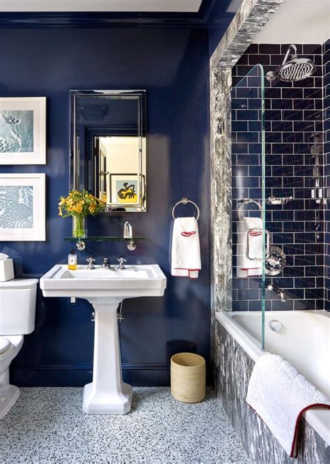 Royal Blue Bathroom Paint