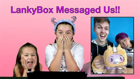 Lankybox Cameo Adam Justin Foxy And Boxy Sent A Shout Out Youtube
