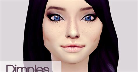 My Sims 4 Blog Dimples By Sevenhillssims