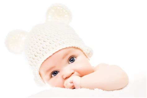810565 4k 5k Infants Winter Hat White Background Glance Rare