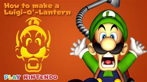 Nintendo Releases Luigi Pumpkin Carving Stencil For Halloween