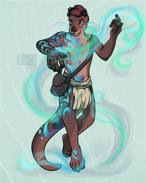Elemental Otter Character Design I Finished For A Client Art By