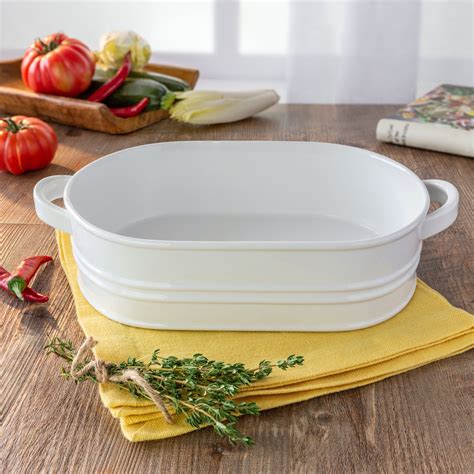 Better Homes And Gardens Porcelain Bakeware Serve Dish Oven To Table