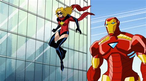 avengers earth s mightiest heroes had the best captain marvel design r twobestfriendsplay