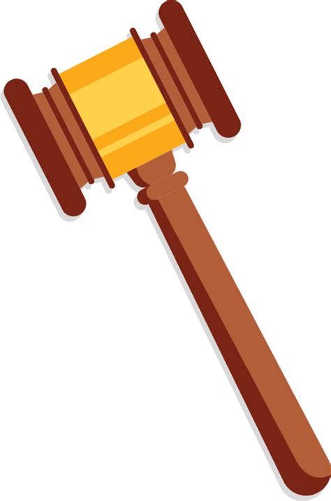 Animated Court Hammer Hammer Gavel Court Clip Vector Clipart