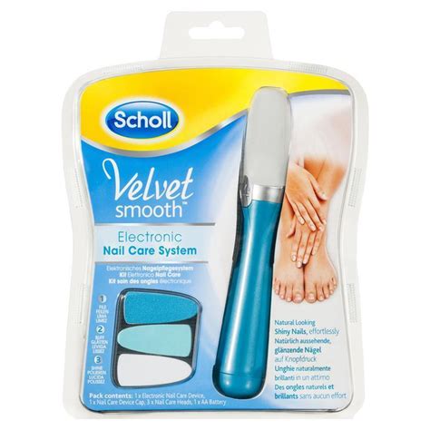Buy Scholl Velvet Smooth Electronic Nail Care System Online At Chemist