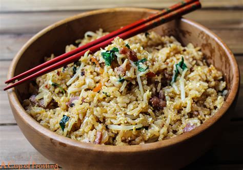 Bacon Lishious Thai Basil Fried Rice A Cup Of Frosting