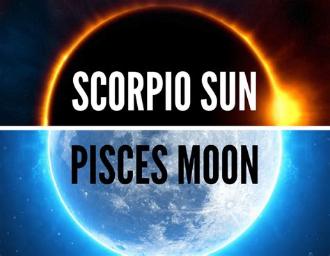 Scorpio Sun Pisces Moon Personality