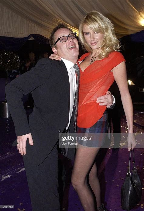British Comedian Vic Reeves And Girlfriend Model Nancy Sorrell News Photo Getty Images