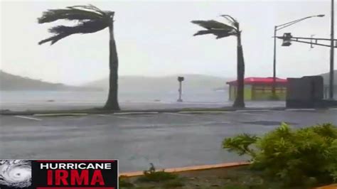 Hurricane Irmas Eyewall Reaches Florida Keys