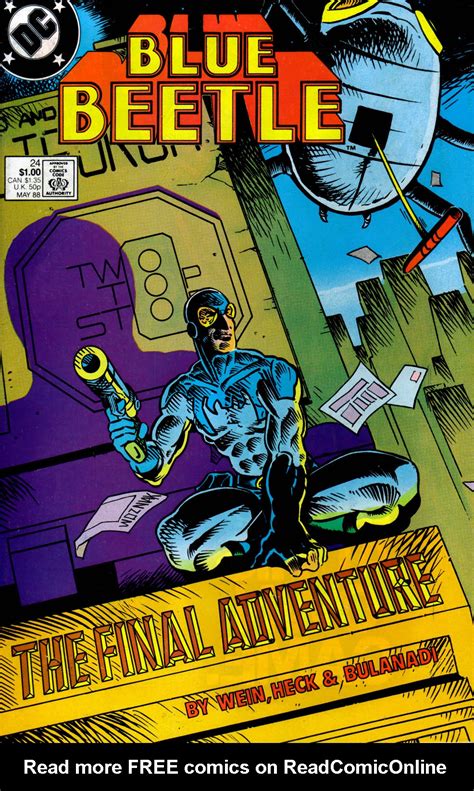 Read Online Blue Beetle 1986 Comic Issue 24