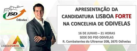Para a árdua tarefa de tirar isaltino do poder, o psd aposta em alexandre poço. Apresentação da Candidatura Lisboa Forte na Concelhia de ...