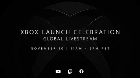 Microsoft Hosting Livestream Celebration For Series Xs Launch