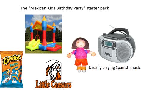 The Mexican Kids Birthday Party Starter Pack Rstarterpacks