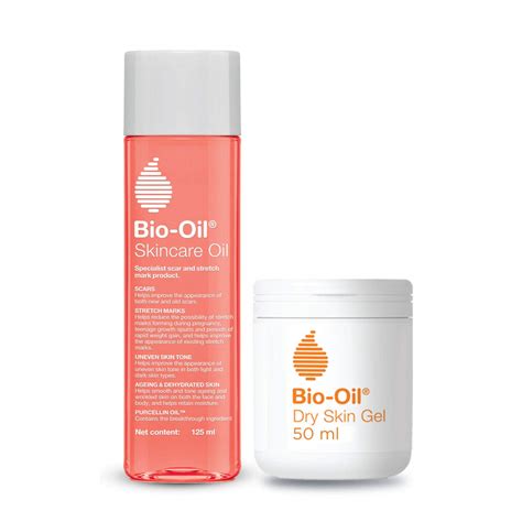 Bio Oil Perfect Skin Combo Skincare Oil And Dry Skin Gel For