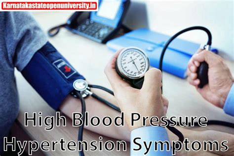 High Blood Pressure Hypertension Symptoms Causes And Treatment