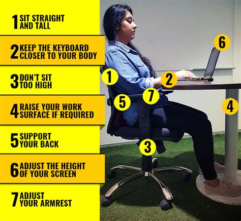 7 Ways To Improve Your Posture At Your Workstation