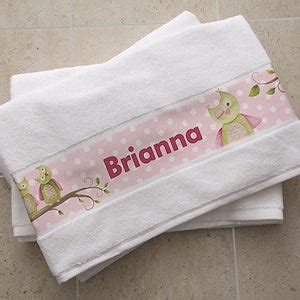 Discover kids' bath towels on amazon.com at a great price. Personalized Kids Bath Towels - Owl About You